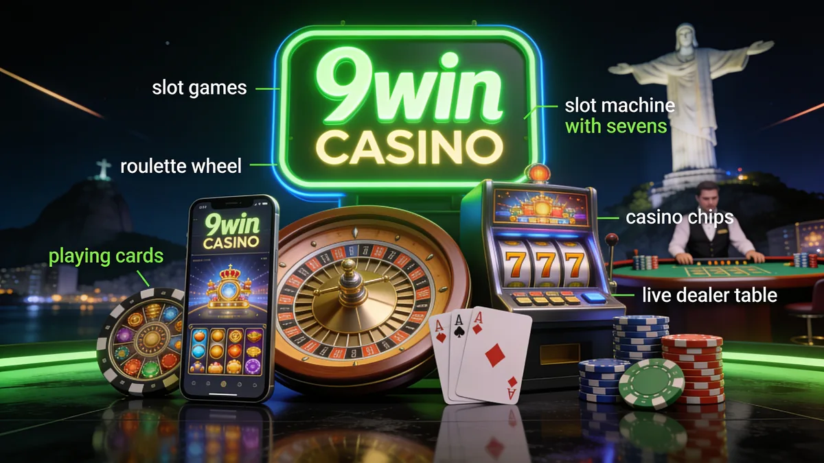 9win no Brasil — Jogos de Cassino do 9win